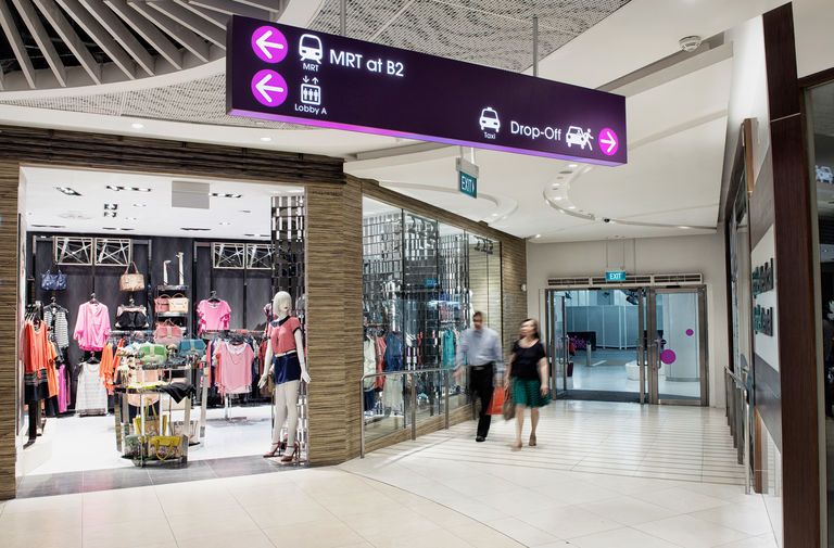 Bedok Mall is located near a key transport interchange