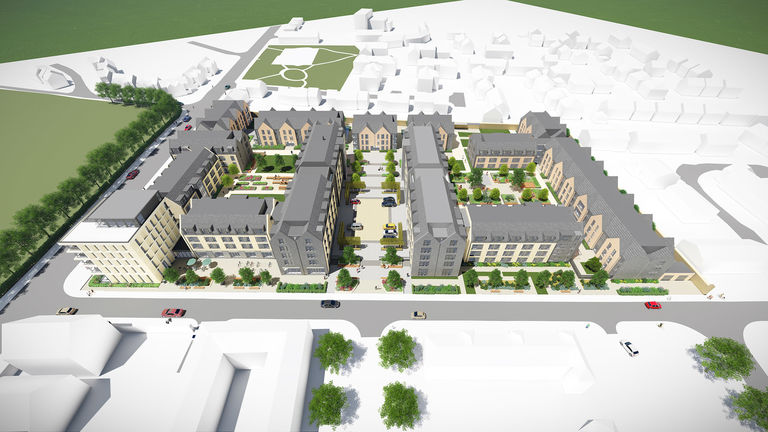 New student village on site of former Cowley Barracks