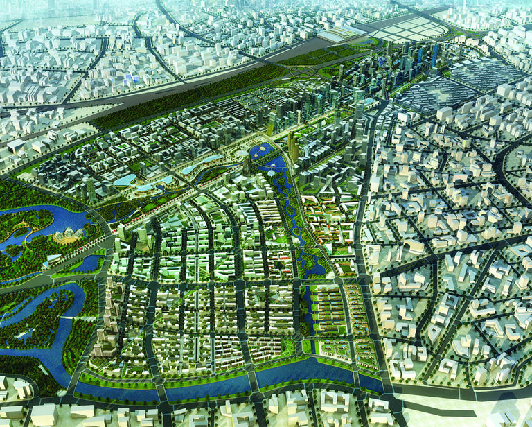 Broadway Malyan designed the Nanjing Town Centre Mastrerplan, based on smart planning and design principles