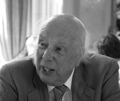 John Malyan, joint founder of Broadway Malyan, aged 85 in 2016.