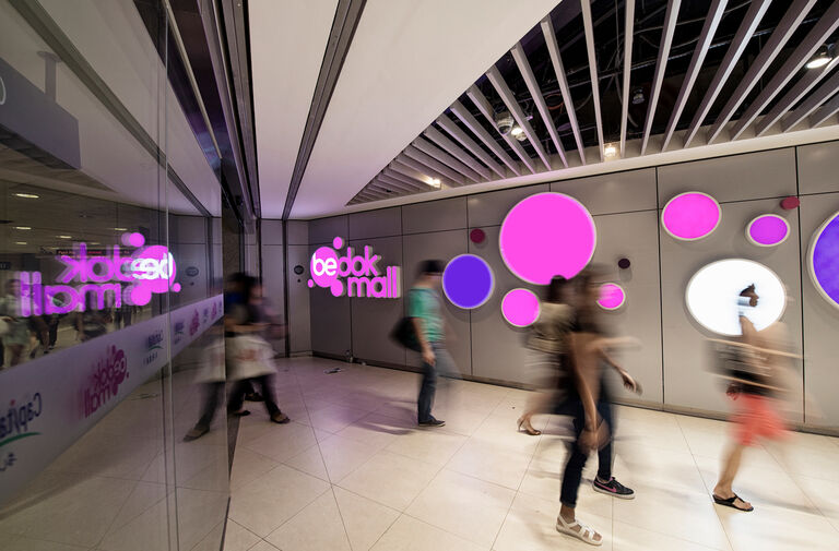 Bedok Mall and Residences secured the BCA Construction Excellence Award for Signage 2017