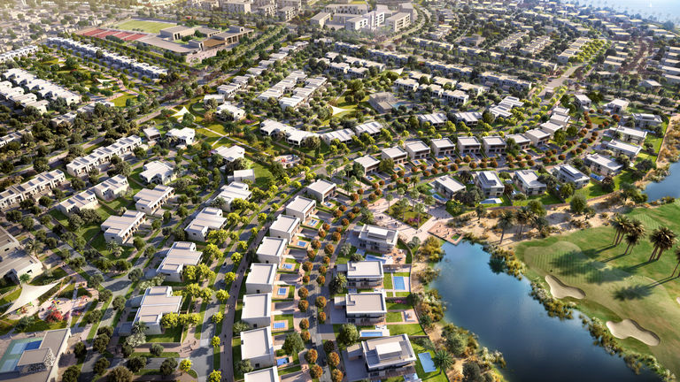 Masterplan for Yas Island community in Abu Dhabi