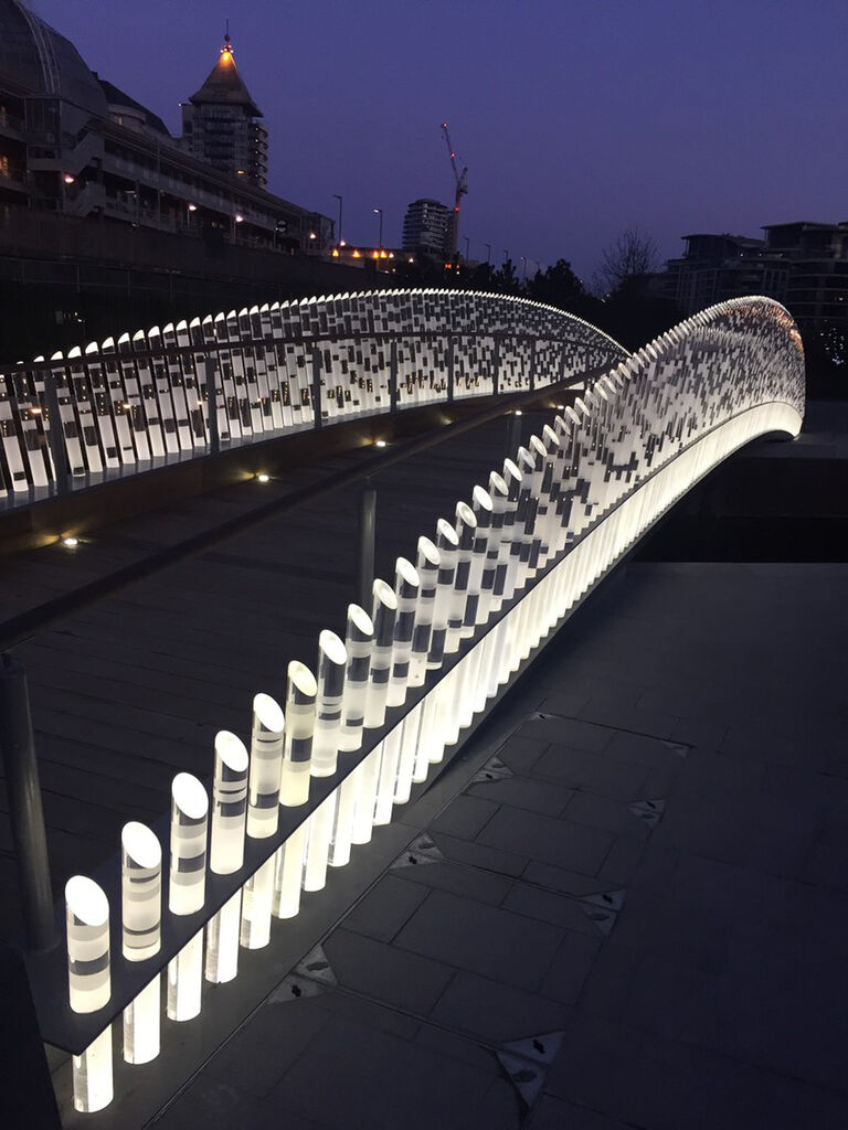 Chelsea Creek bridge, designed by Broadway Malyan