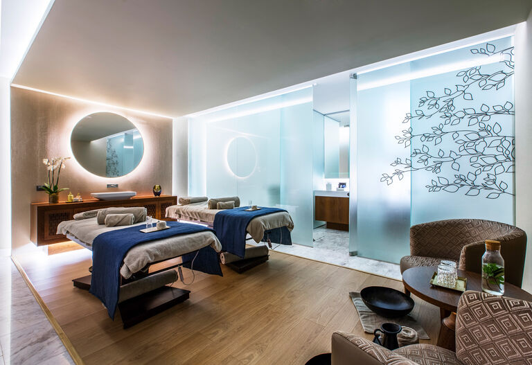 Hotel spa room at Tivoli Avenida Liberdade in Lisbon, remodelled by Broadway Malyan.