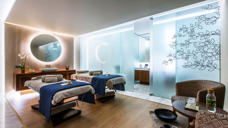 Hotel spa room at Tivoli Avenida Liberdade in Lisbon, remodelled by Broadway Malyan.