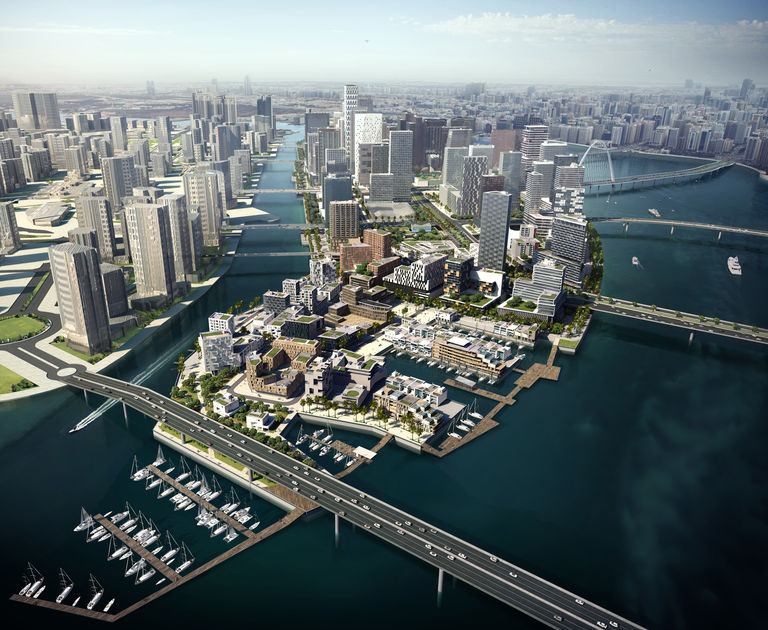 High-density city centre masterplan for Al Maryah, Abu Dhabi