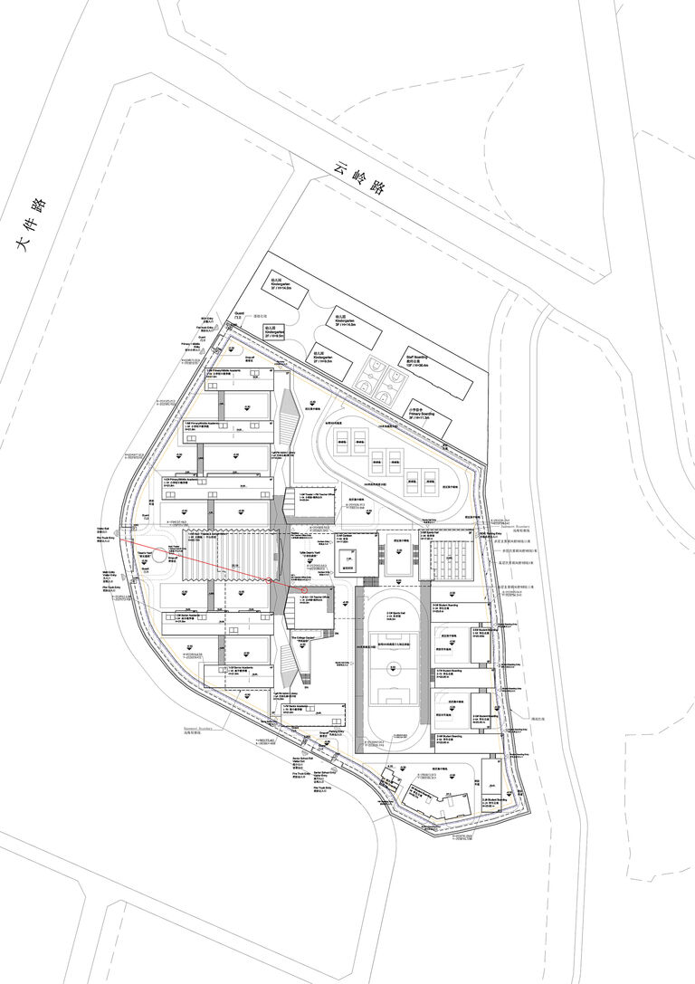 Site plan of Chengdu Westminster, designed by Broadway Malyan