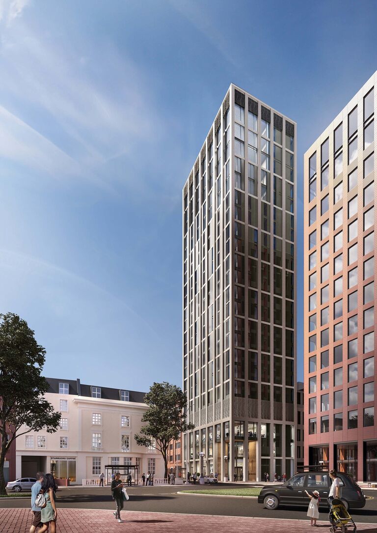 No1 Reading, a new mixed use tower designed by Broadway Malyan